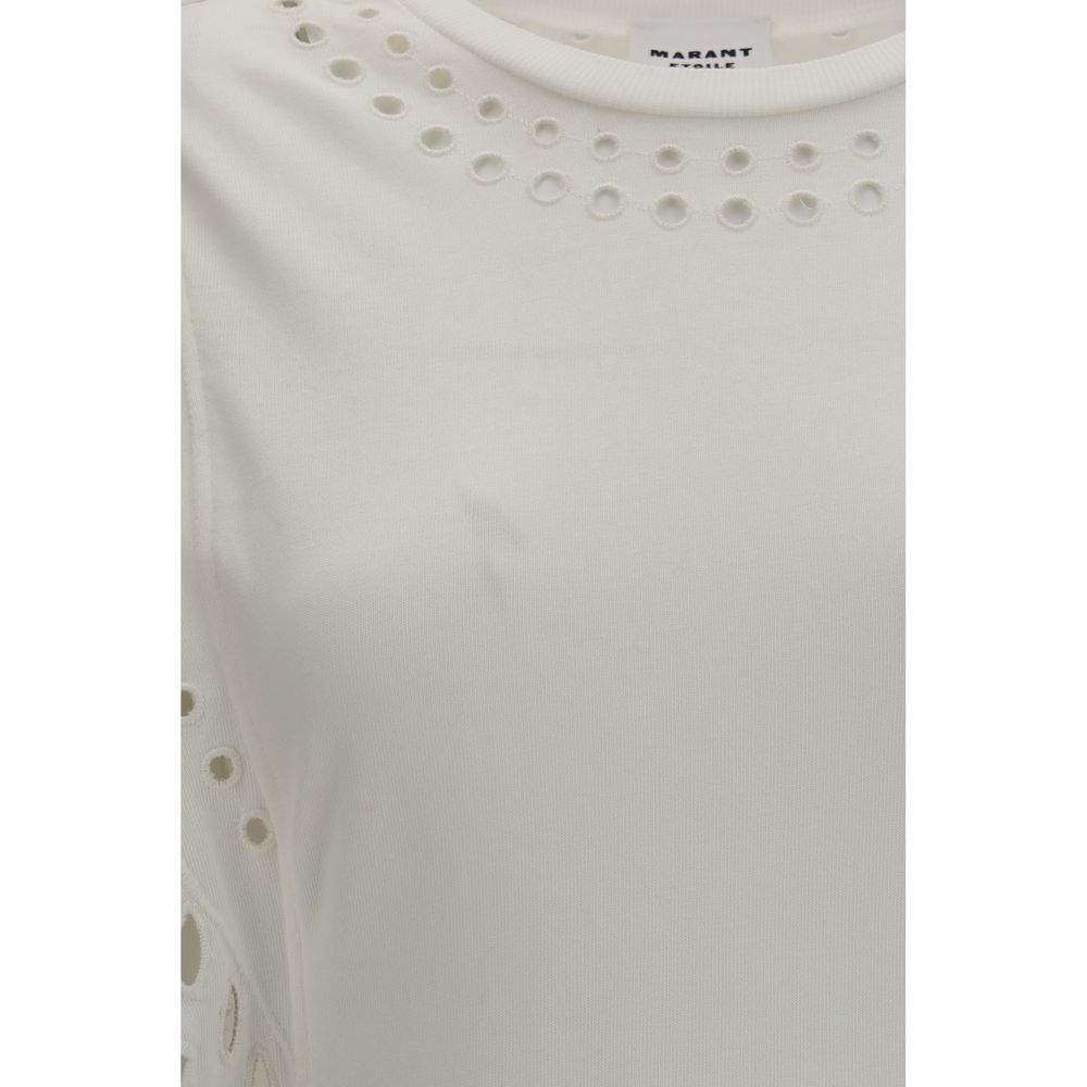 Isabel Marant Étoile Weißes Baumwoll-Freizeitkleid