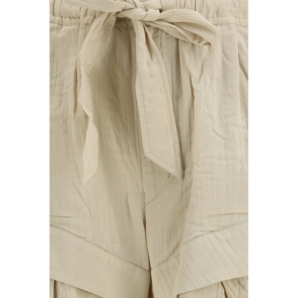 Isabel Marant Étoile Beige Viskose-Shorts