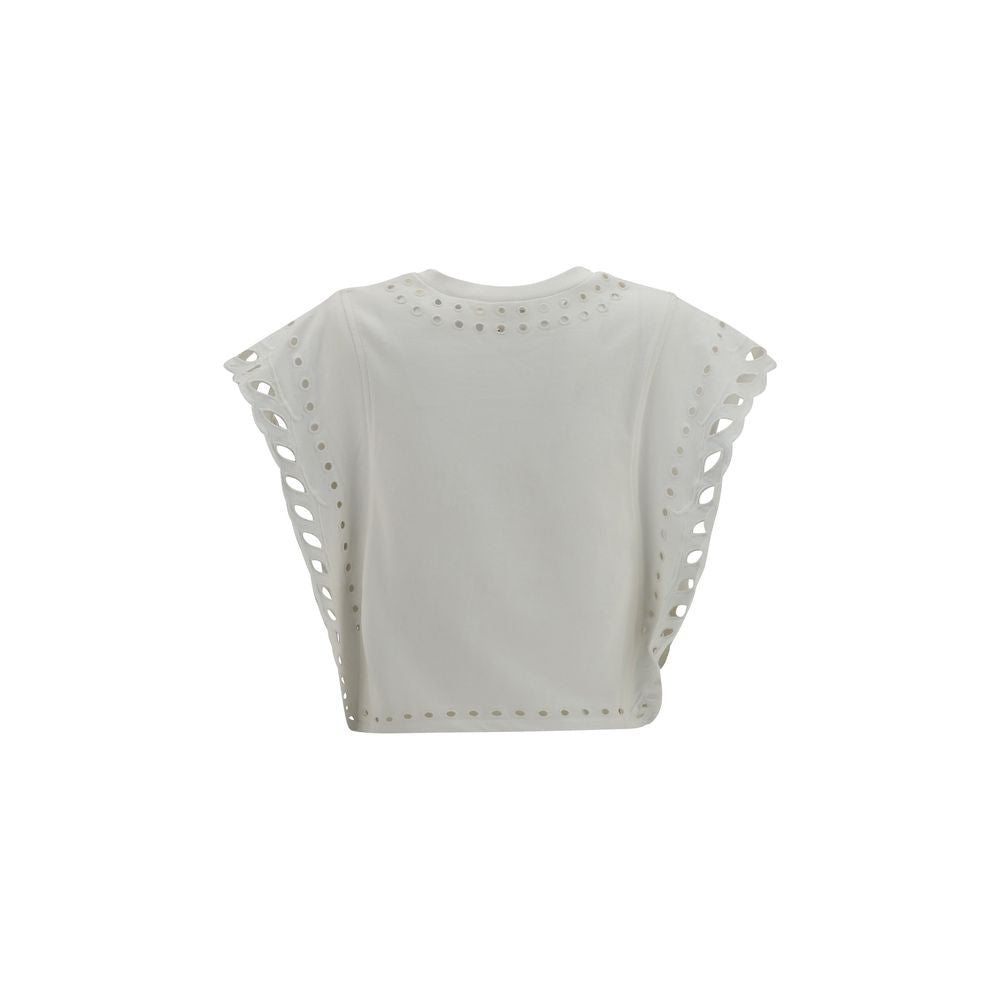 Isabel Marant Étoile Weißes Baumwoll-T-Shirt