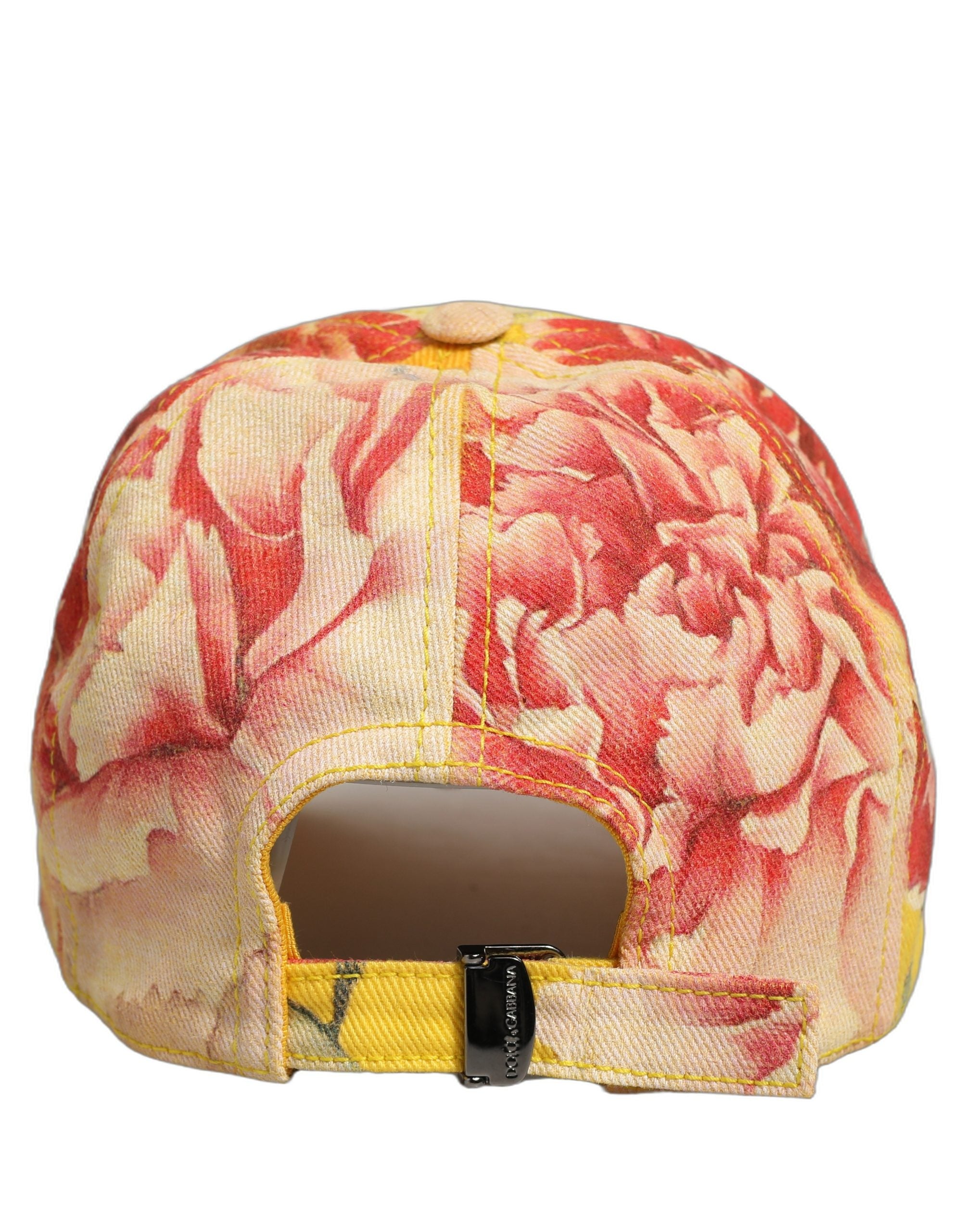 Dolce & Gabbana Herren Baseball Capello Mütze aus Baumwolle in Multicolor mit Blumenmuster
