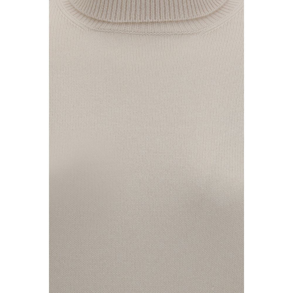 Brunello Cucinelli Beiger Kaschmirpullover