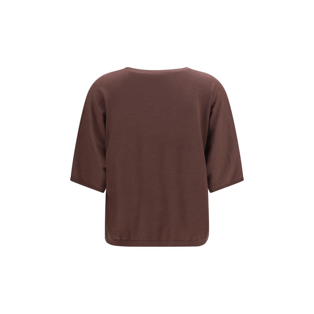 Brunello Cucinelli Lila Kaschmirpullover