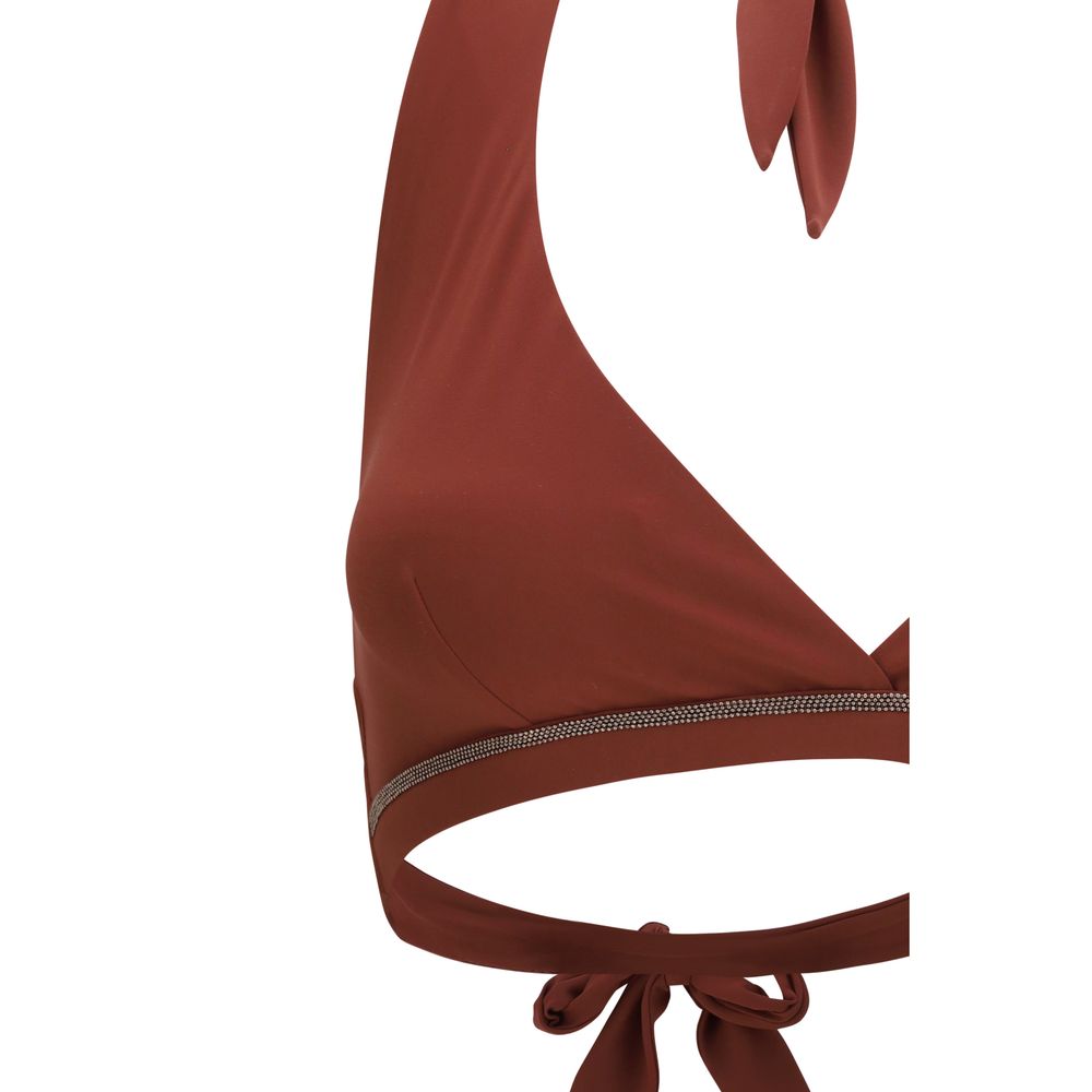 Brunello Cucinelli Mehrfarbiger Bikini aus Polyamid