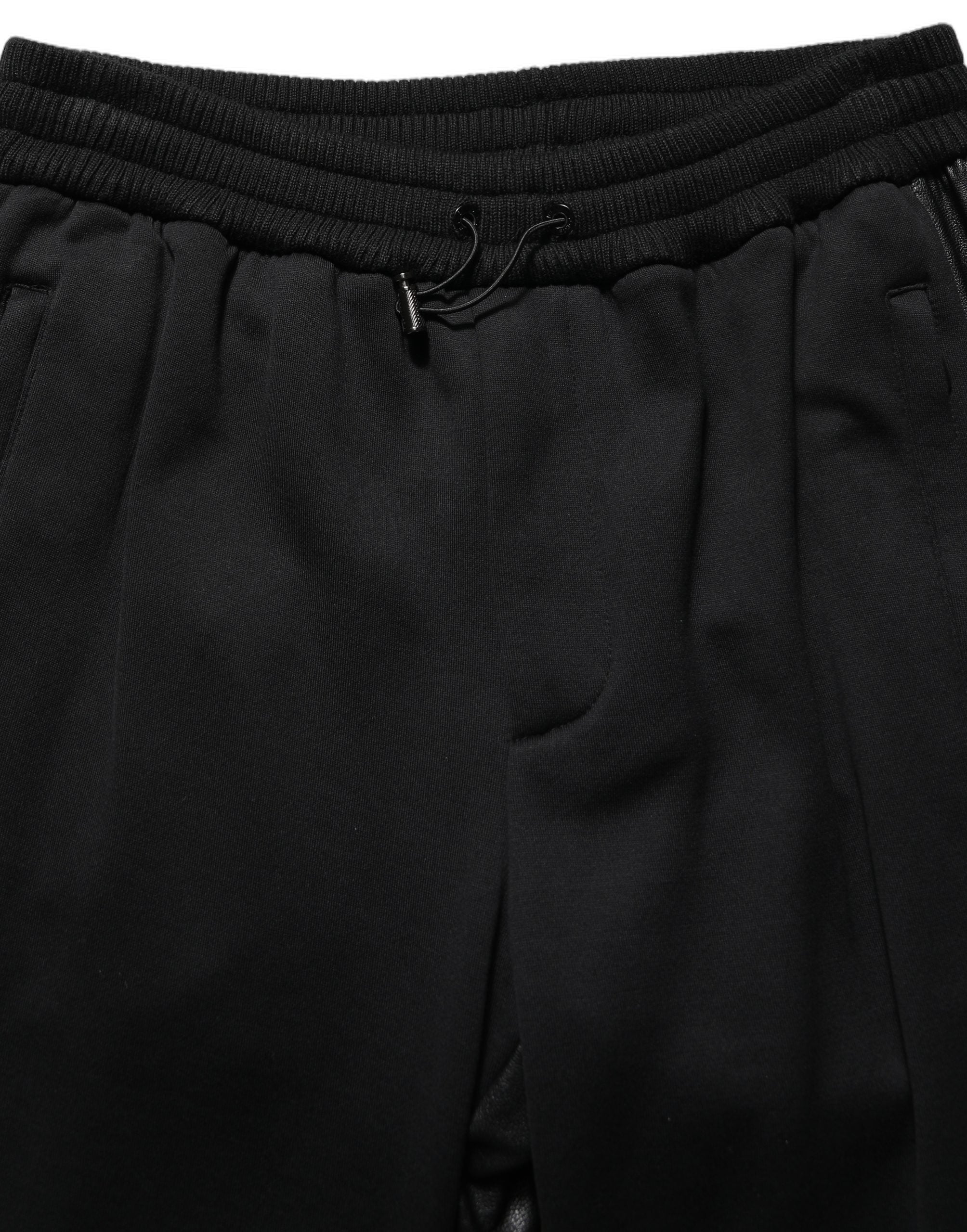 Dolce & Gabbana Schwarze Cargo Jogger Sweatpants mit mittlerer Taille