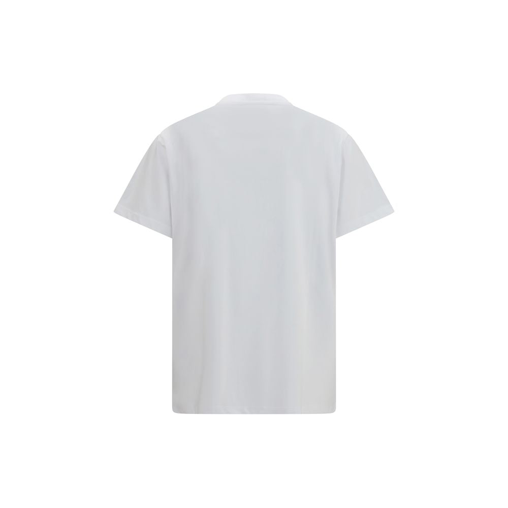 Ganni Weißes Baumwoll-Sweatshirt