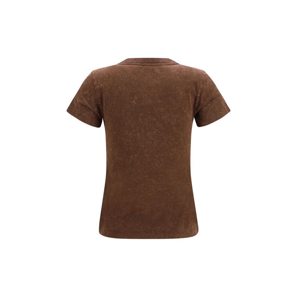 Ganni Brauner Baumwoll-Sweatshirt