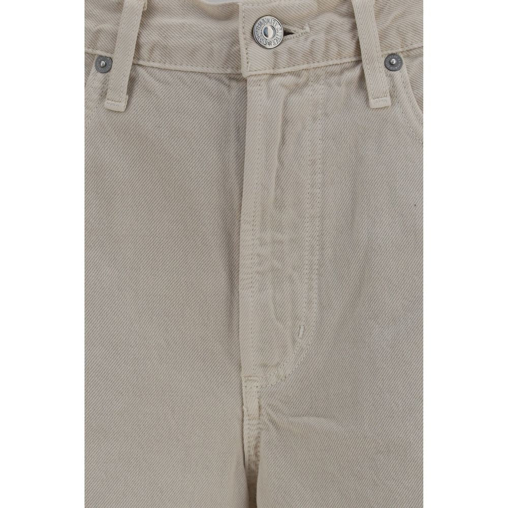 Citizens of Humanity Beige Baumwolljeans Denim