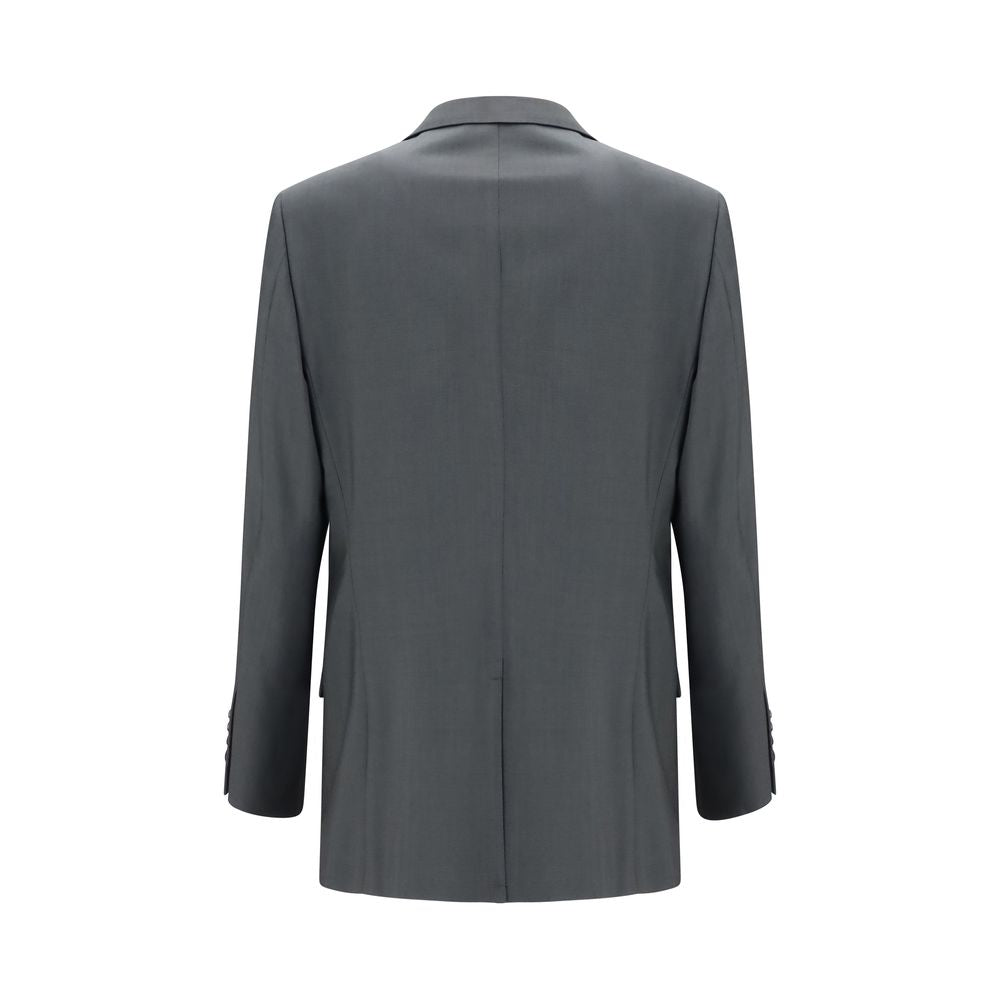 Valentino Garavani Graue Lammwolljacke Oves Aries