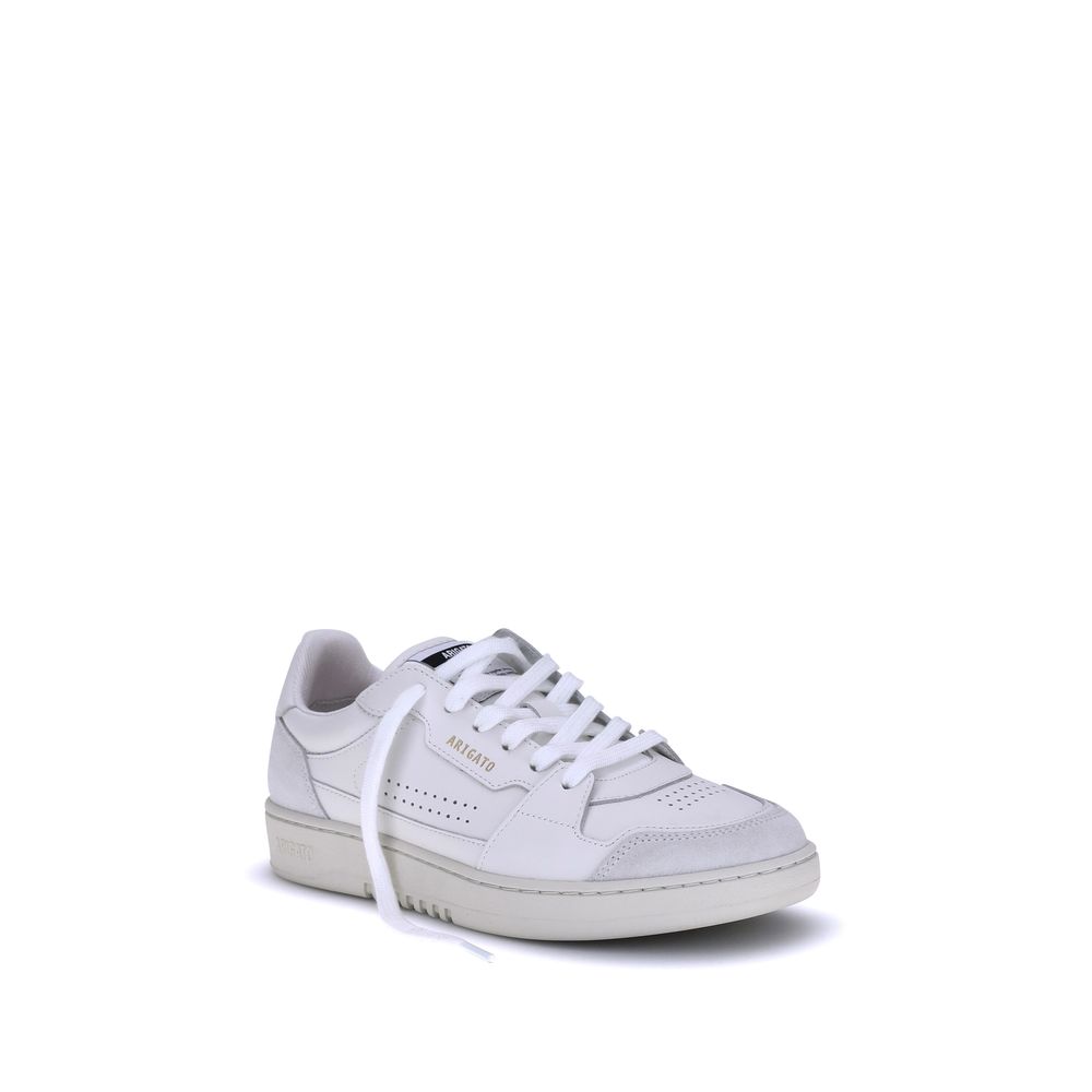 Axel Arigato Weiße Low-Top-Sneaker aus Kalbsleder Bos Taurus