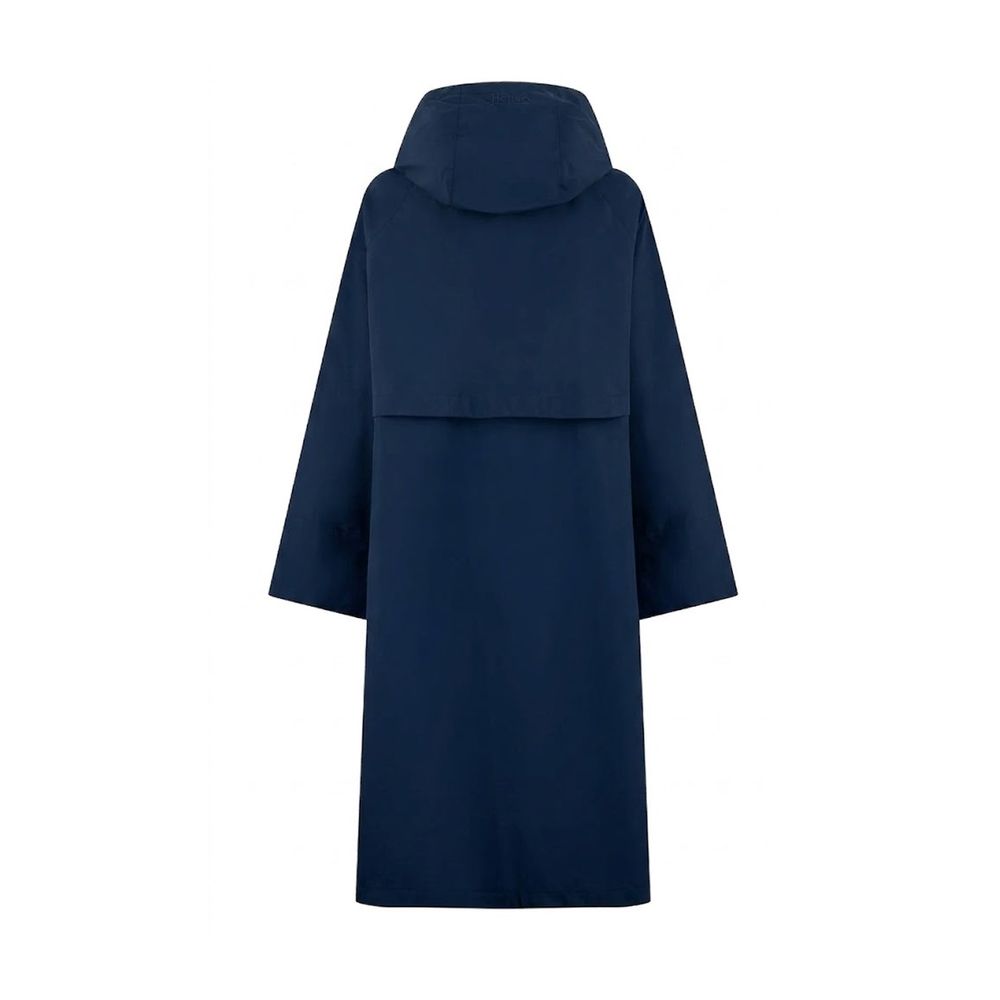Herno Blauer Polyester-Mantel