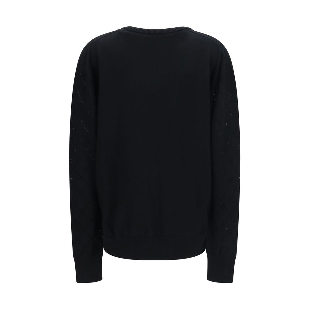 Balmain Pullover aus Wolle Oves Aries in Schwarz