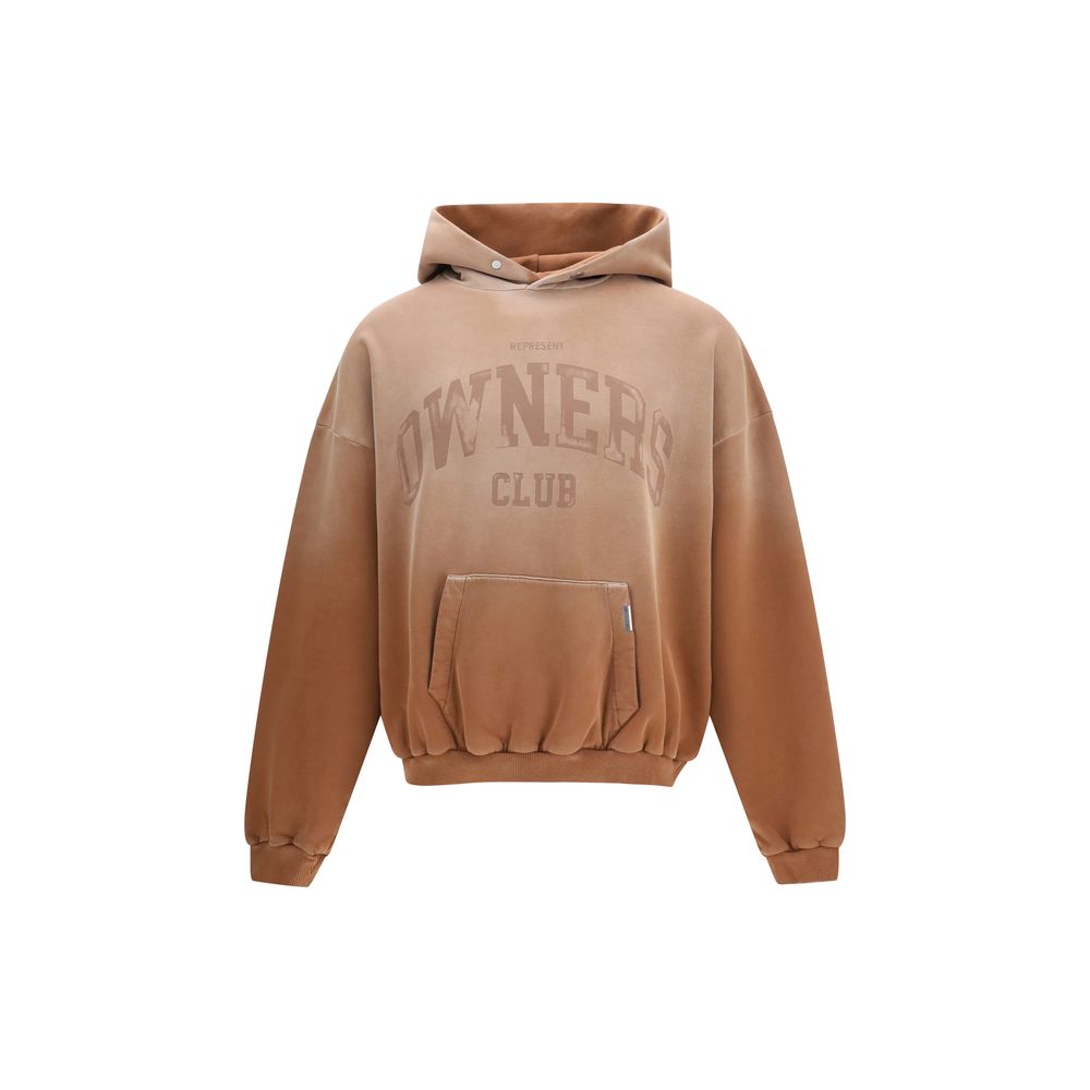 Represent Beige Baumwoll-Sweatshirt