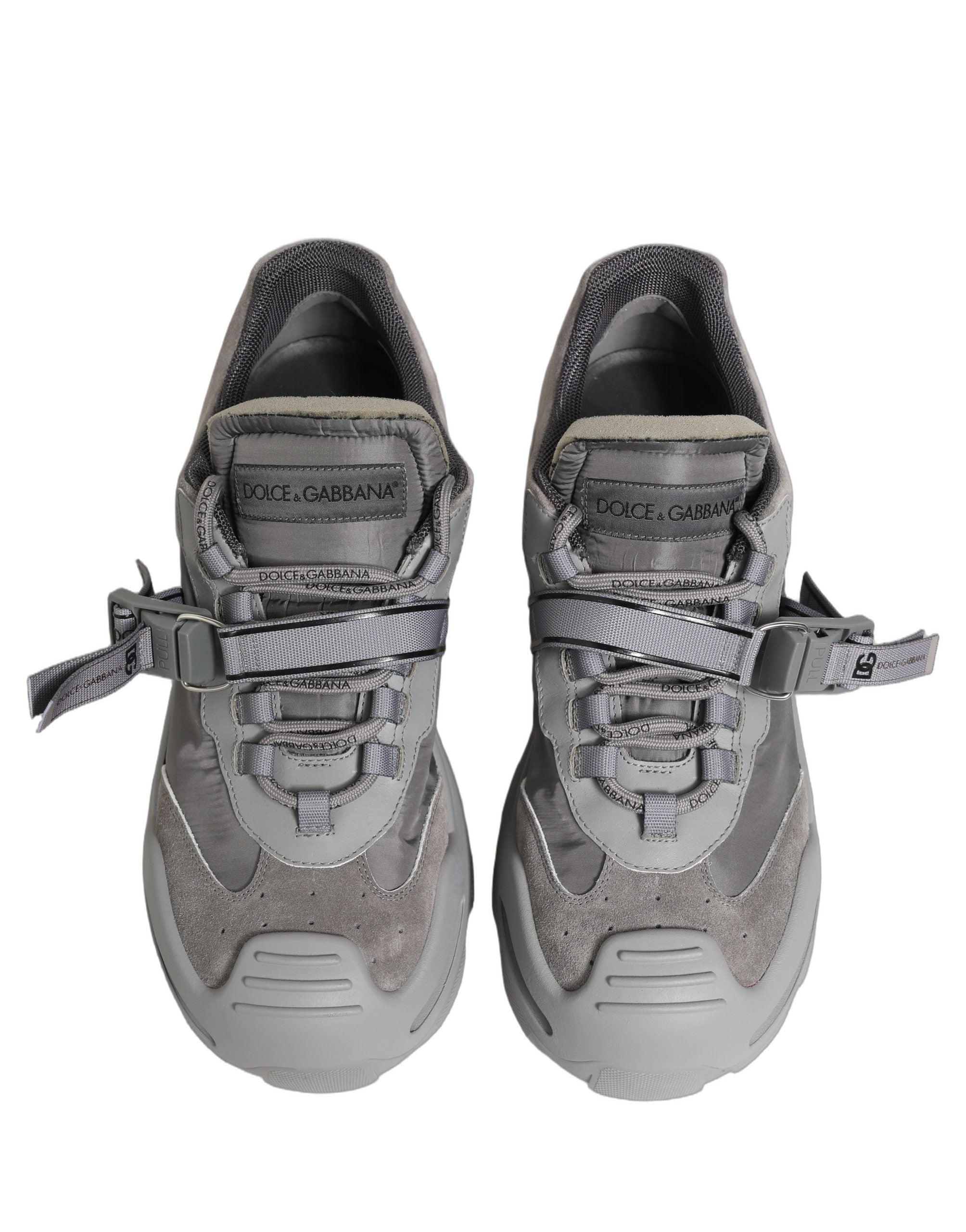 Dolce & Gabbana Graue Airmaster Low-Top-Sneaker für Herren