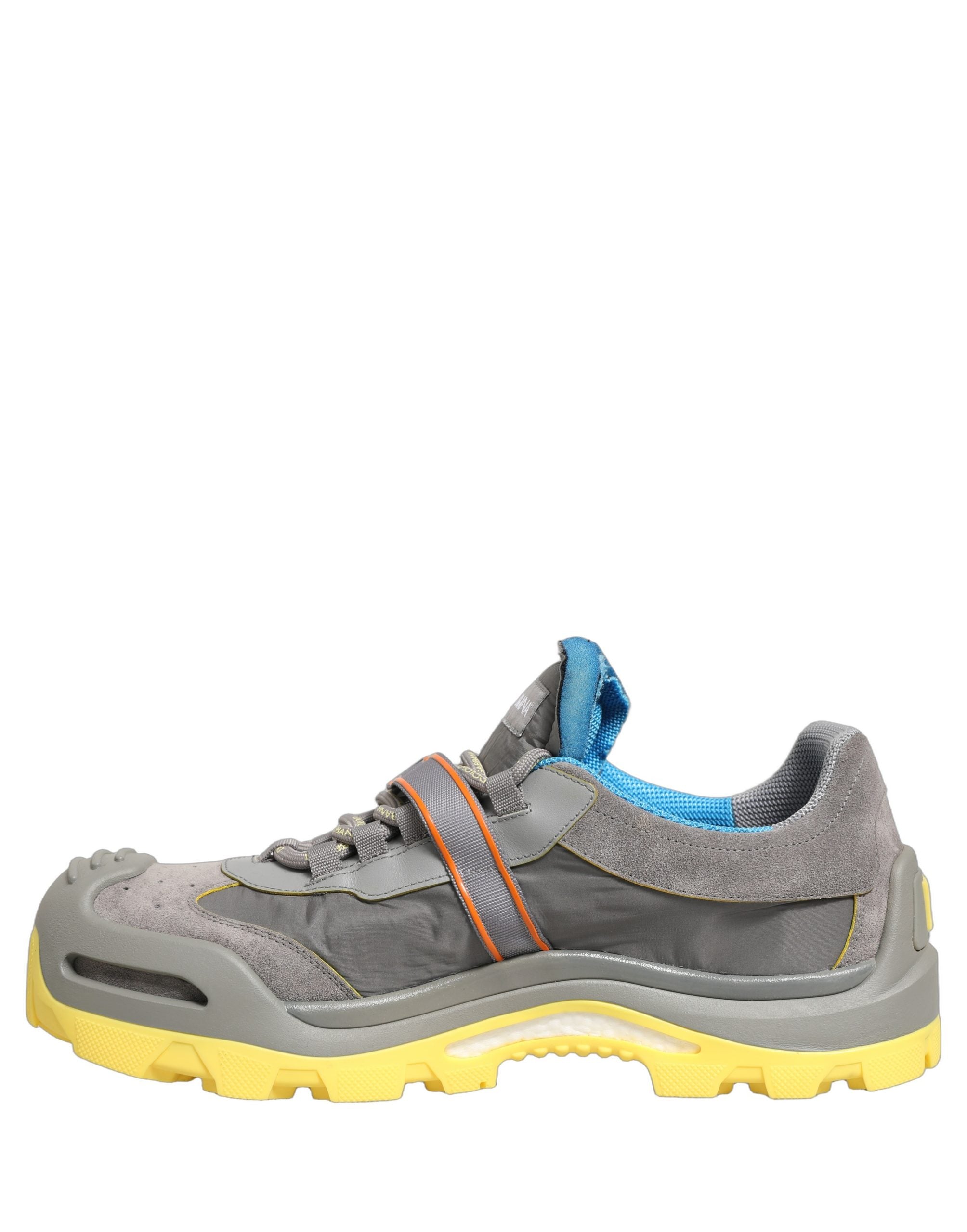 Dolce & Gabbana Graue Airmaster Low-Top-Sneaker für Herren