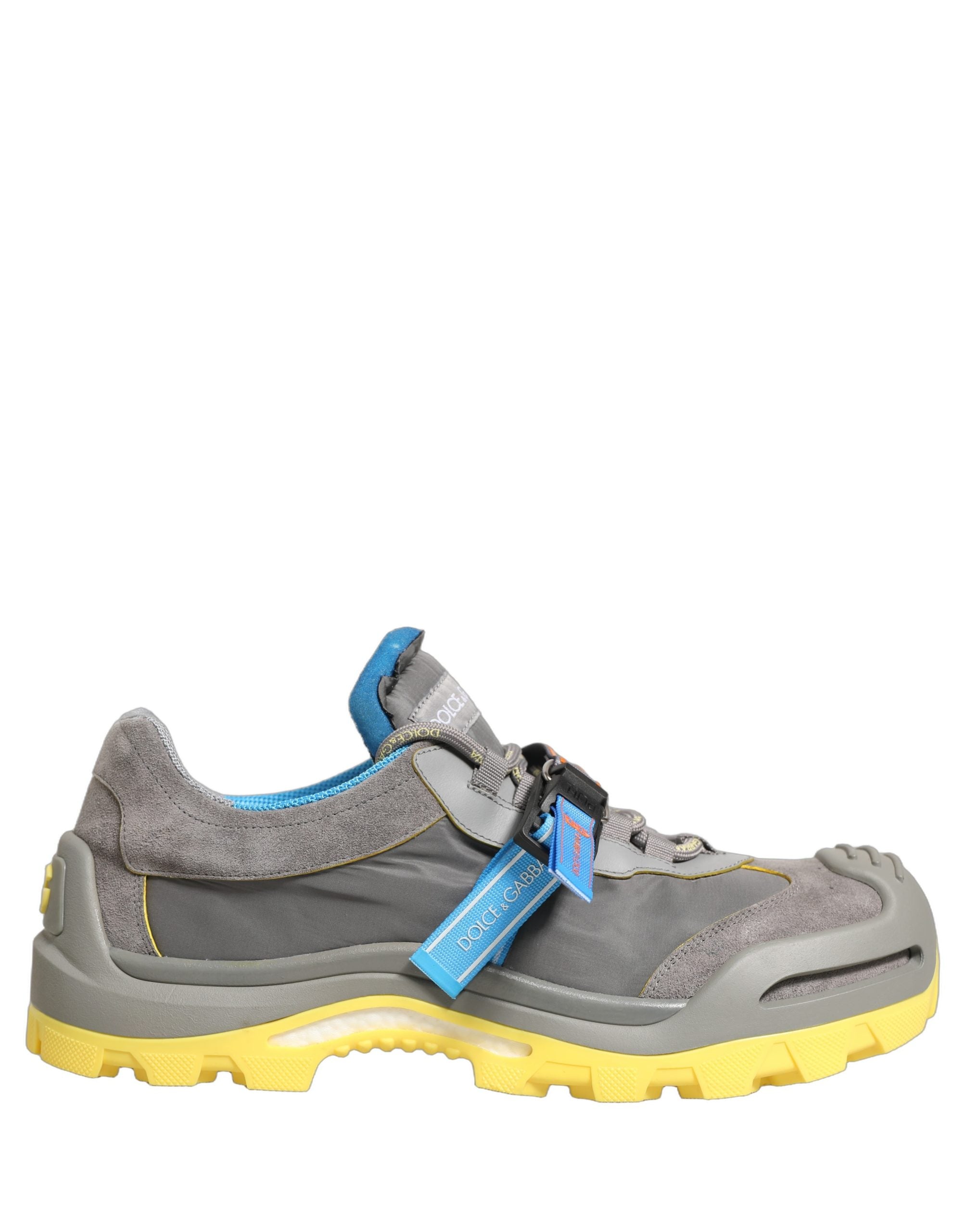 Dolce & Gabbana Graue Airmaster Low-Top-Sneaker für Herren