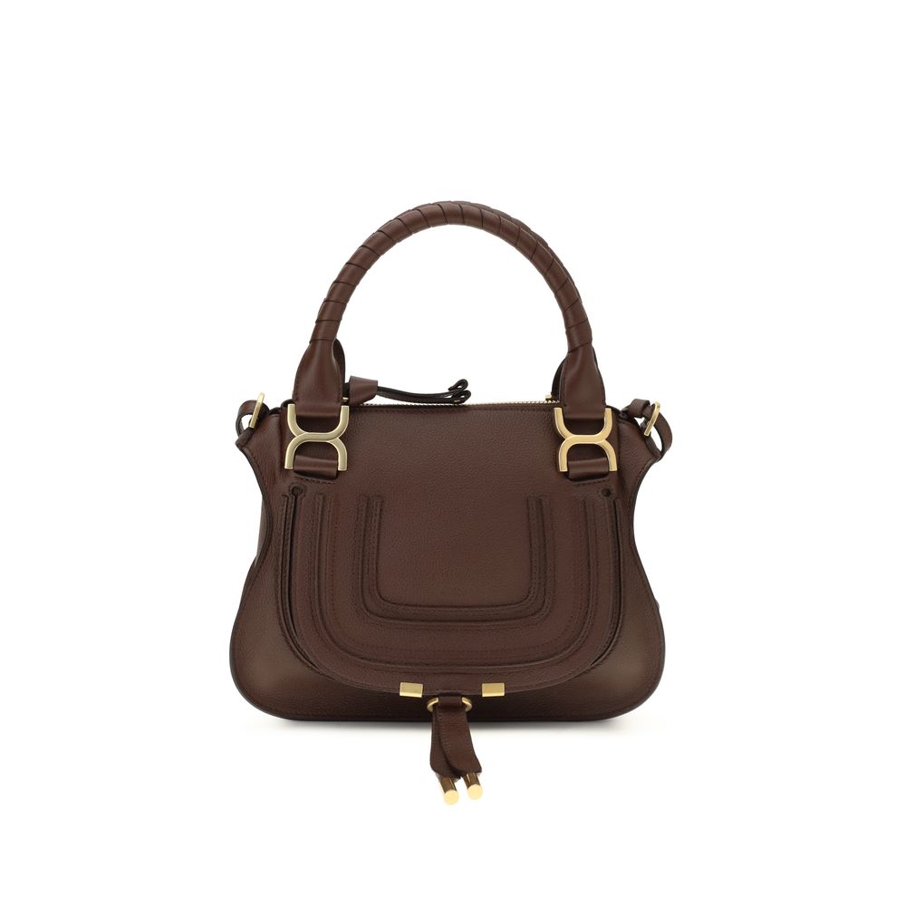 Chloé Braune Kalbsleder Bos Taurus Schultertasche