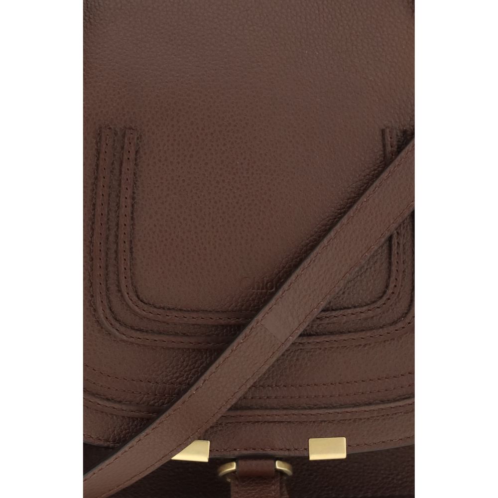 Chloé Braune Kalbsleder Bos Taurus Schultertasche