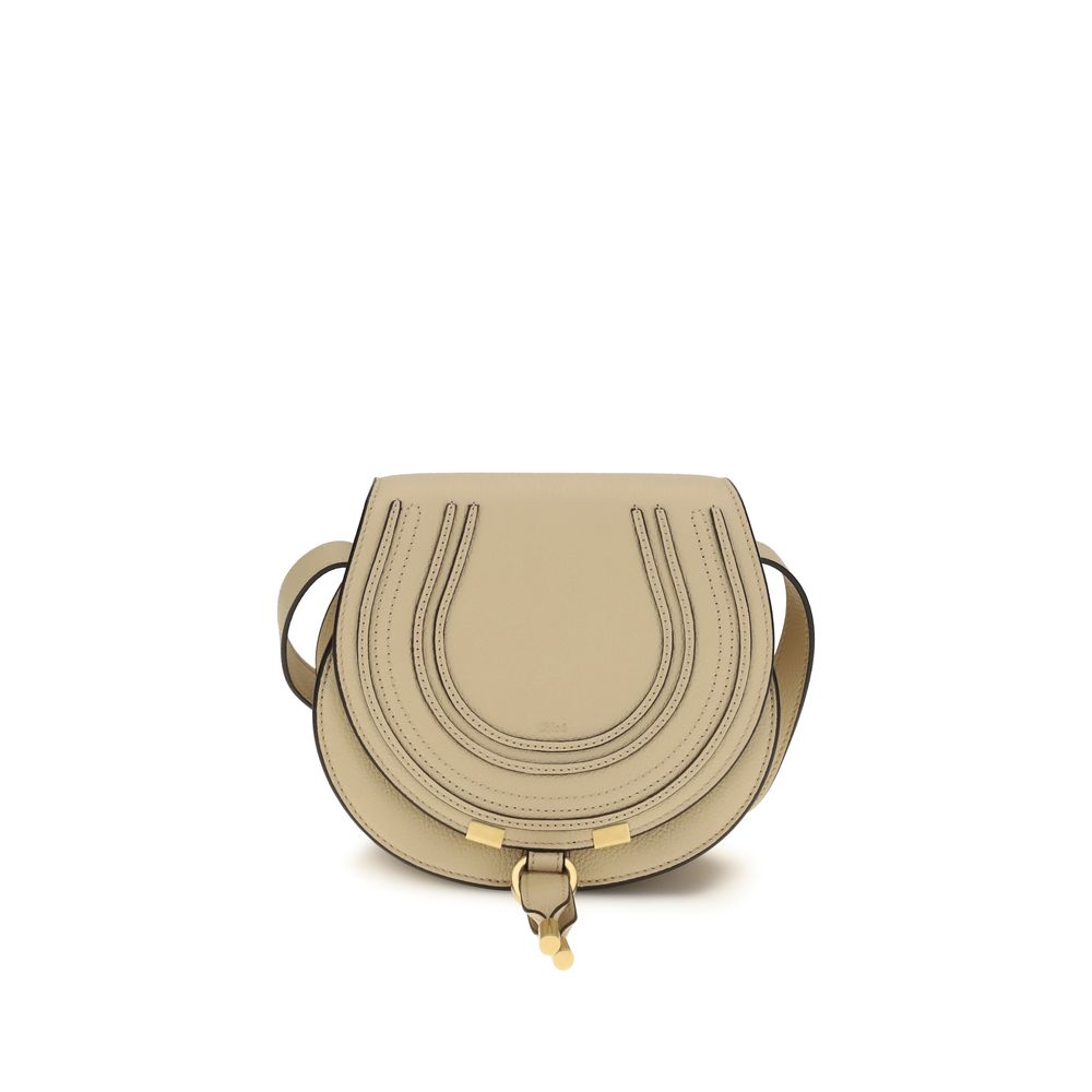 Chloé Beige Kalbsleder Bos Taurus Schultertasche