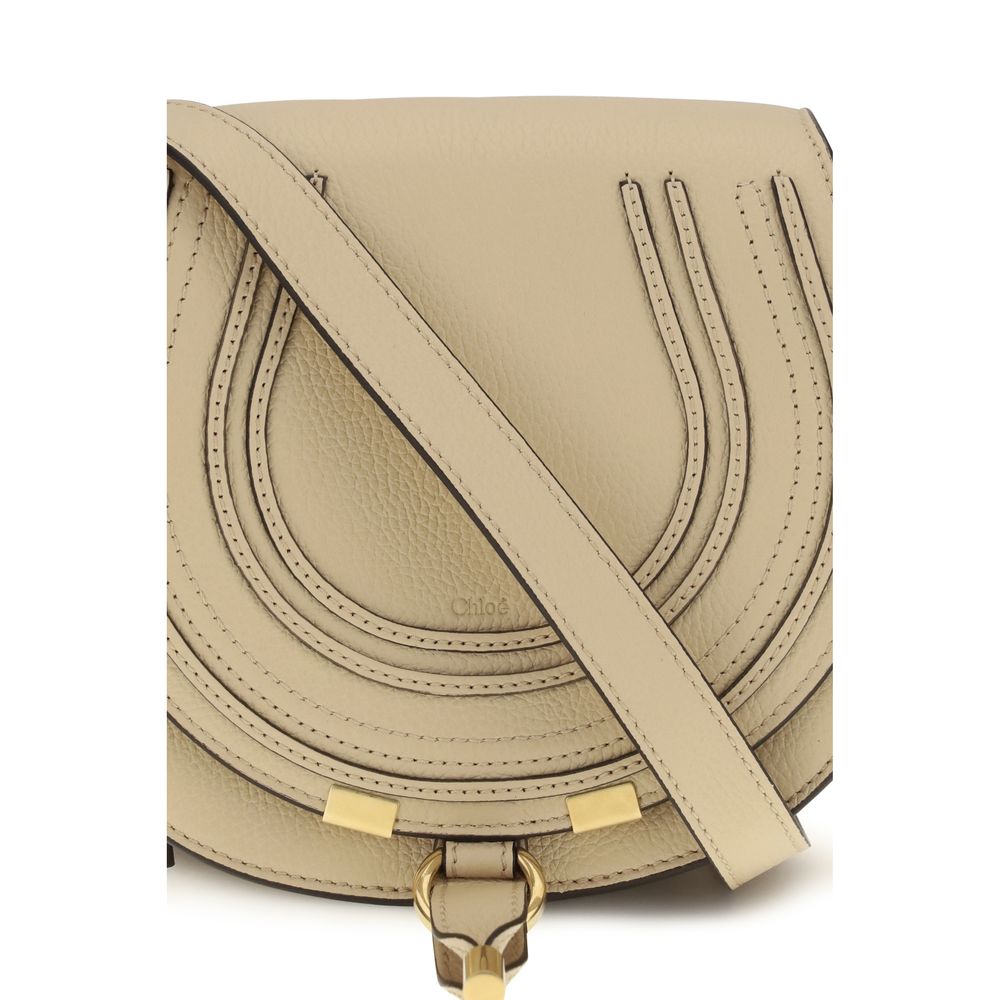 Chloé Beige Kalbsleder Bos Taurus Schultertasche