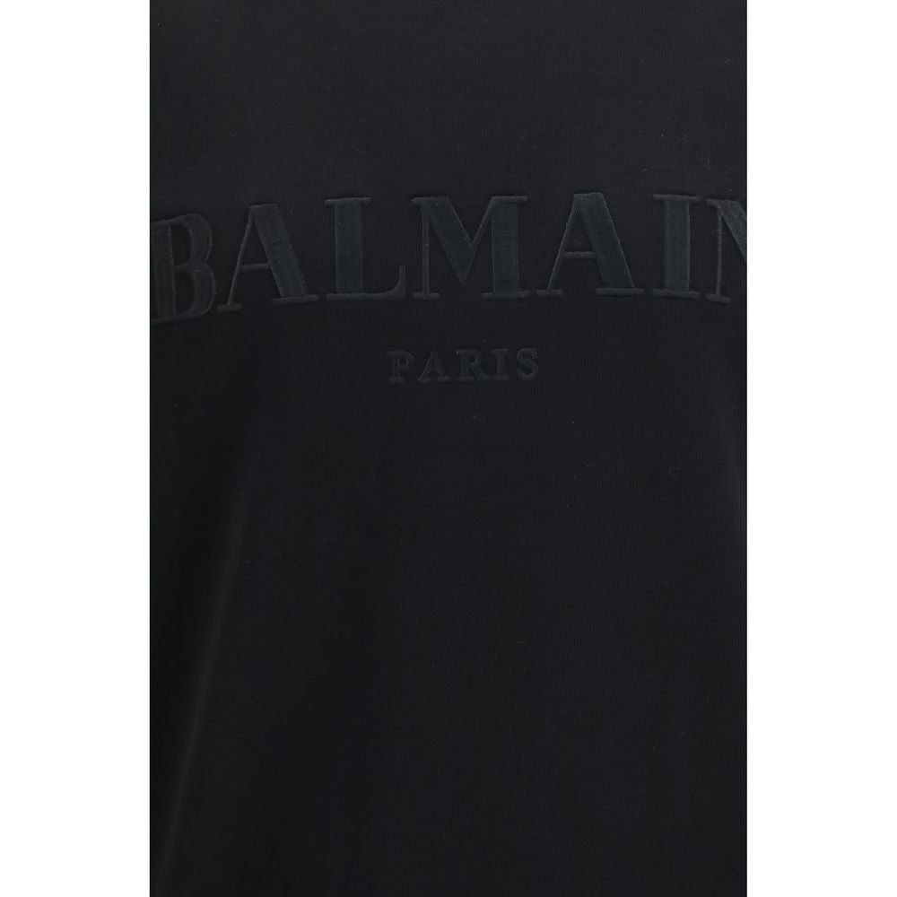Balmain Schwarzer Baumwoll-Sweatshirt