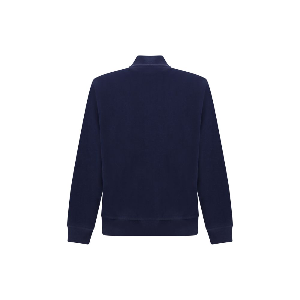 Brunello Cucinelli Blauer Baumwoll-Sweatshirt