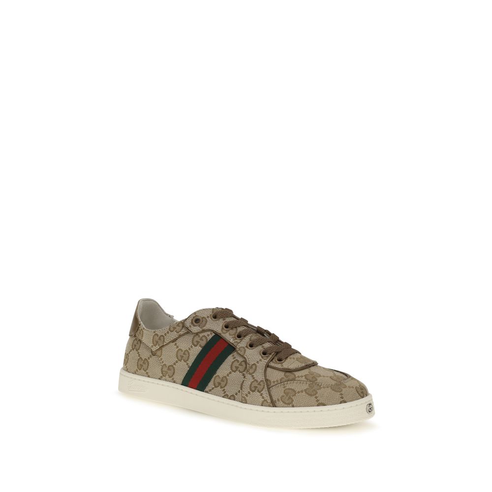Gucci Beige Stoff-Sneaker