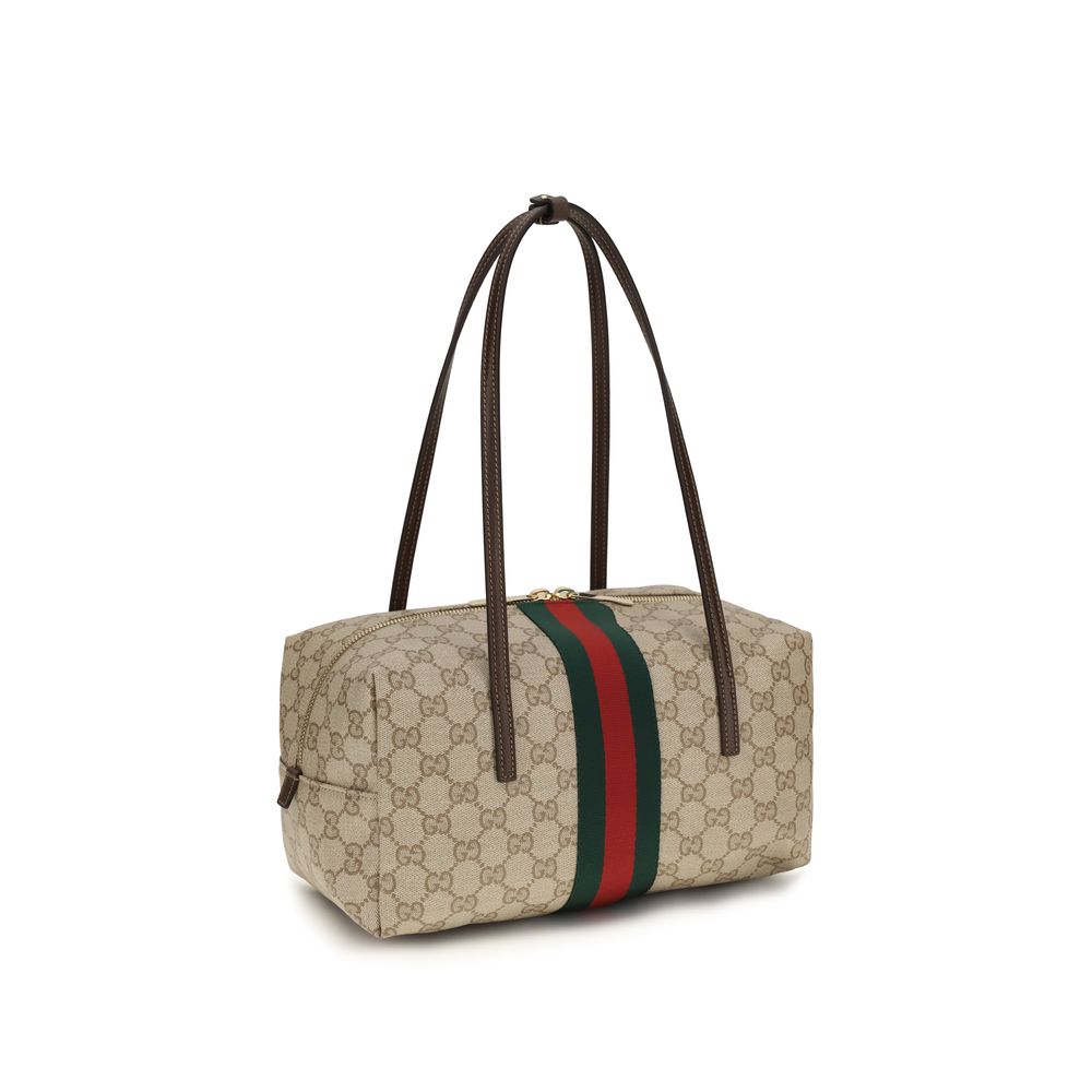 Gucci Beige Stoff-Handtasche
