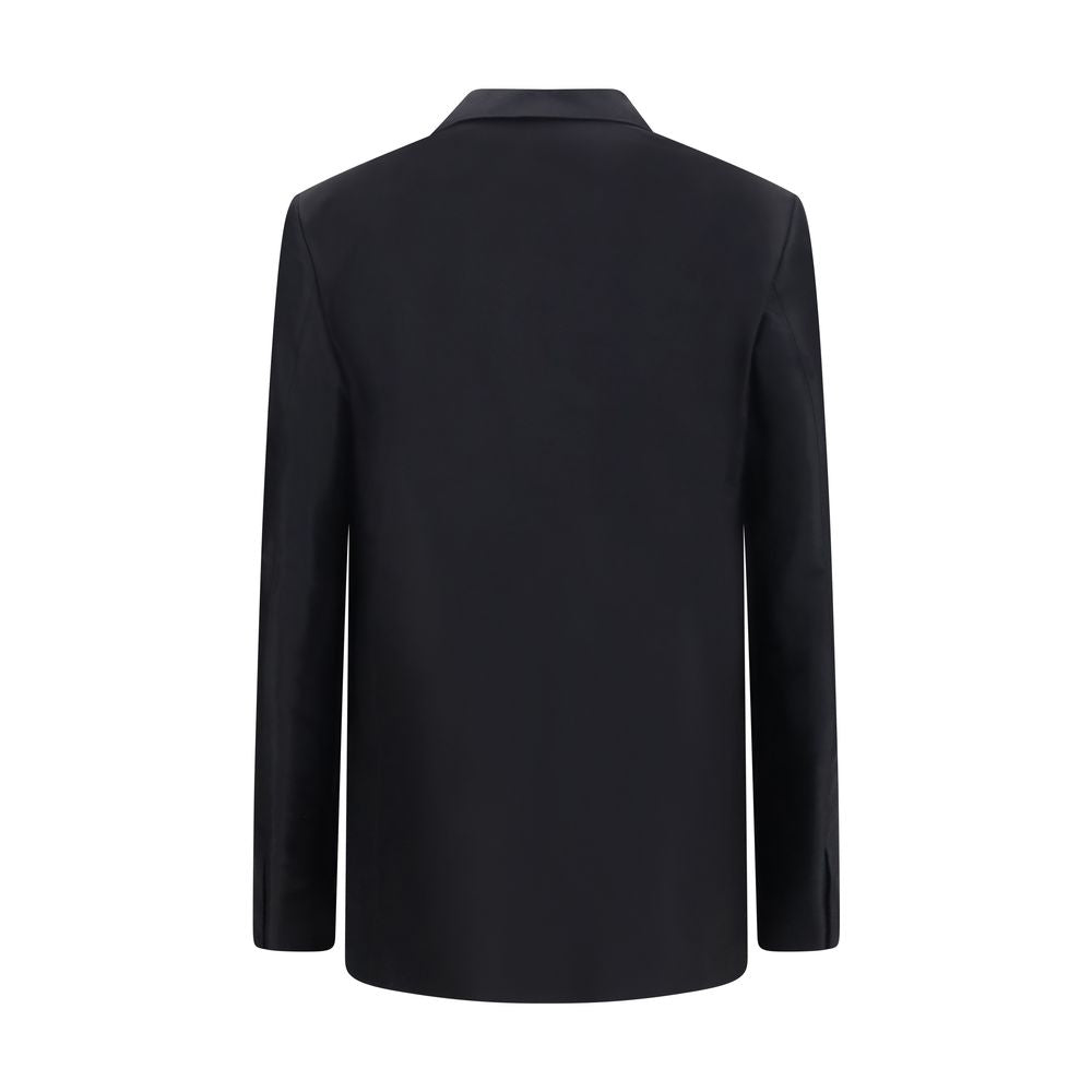 Gucci Schwarze Seidenjacke