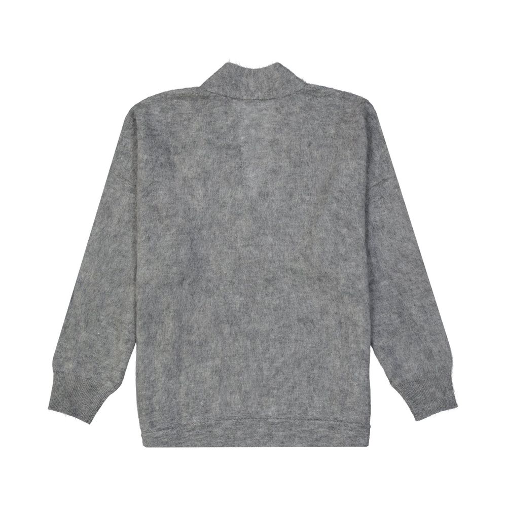 Brunello Cucinelli Grauer Wollpullover