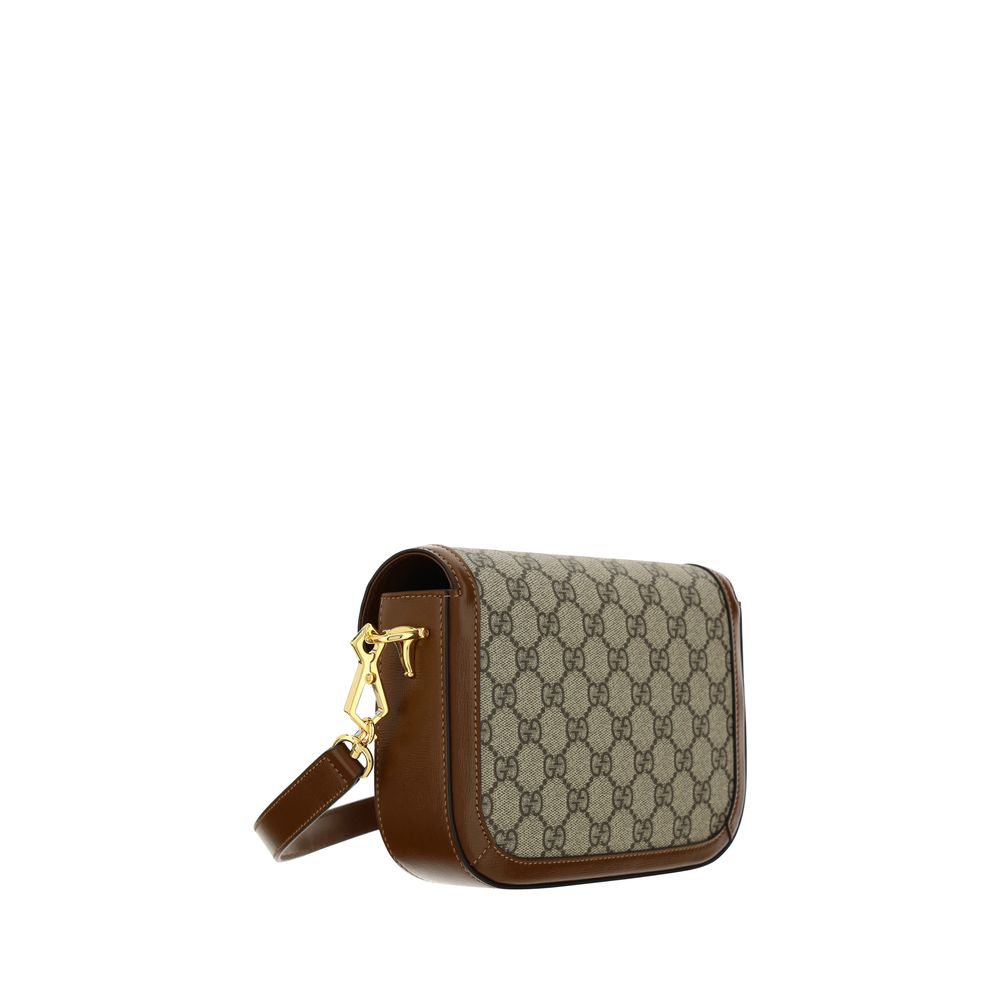 Gucci Braune Handtasche aus Polyethylen