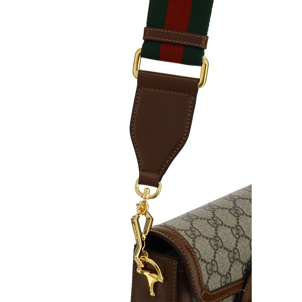 Gucci Braune Handtasche aus Polyethylen