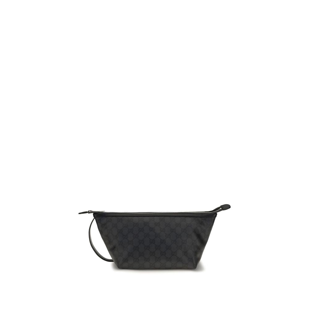 Gucci Schwarze Clutch aus Stoff