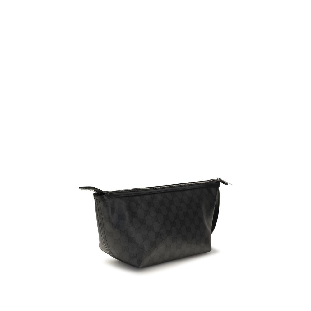 Gucci Schwarze Clutch aus Stoff