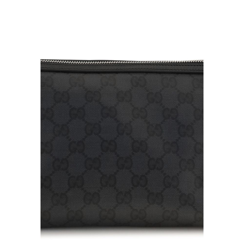 Gucci Schwarze Clutch aus Stoff