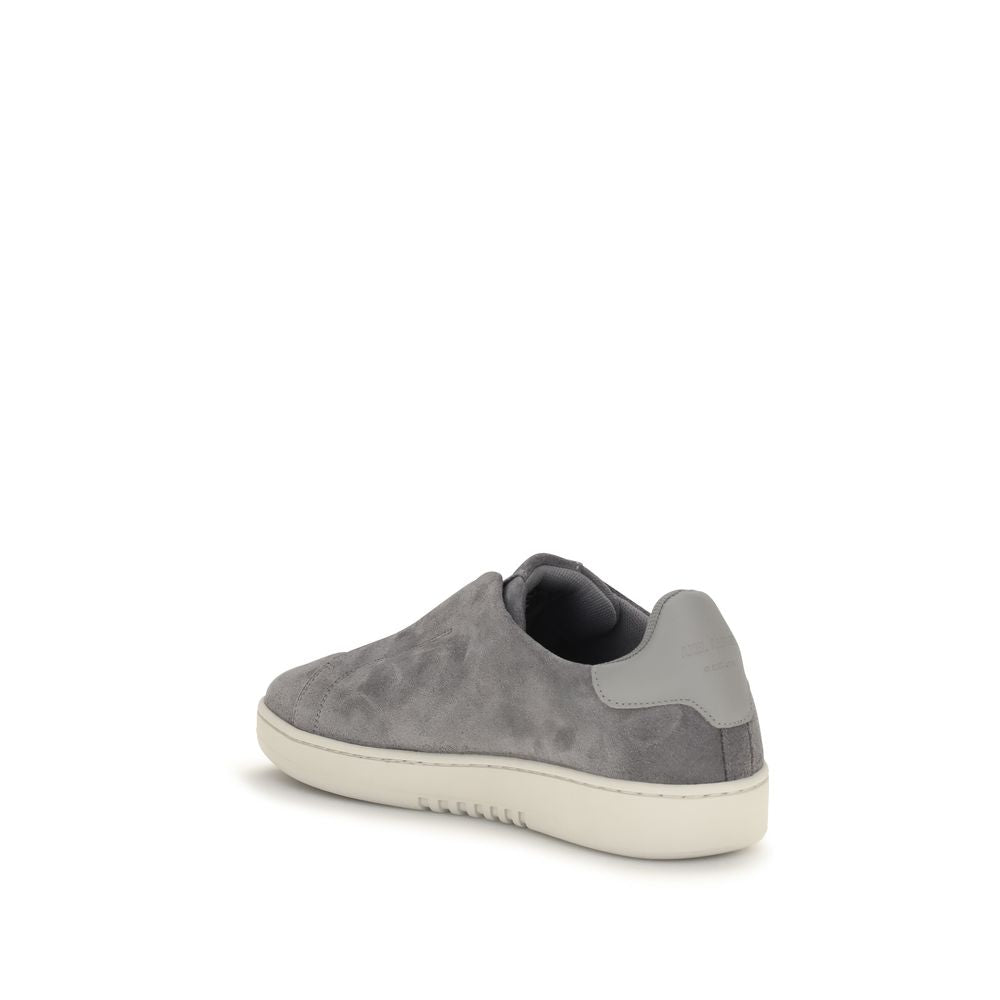 Axel Arigato Graue Bos Taurus Kalbsleder Low-Top-Sneaker