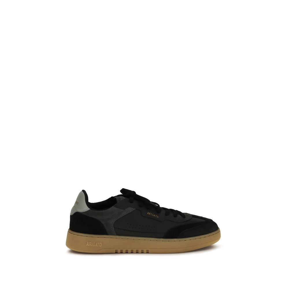 Axel Arigato Schwarze Bos Taurus Kalbsleder Low-Top-Sneaker