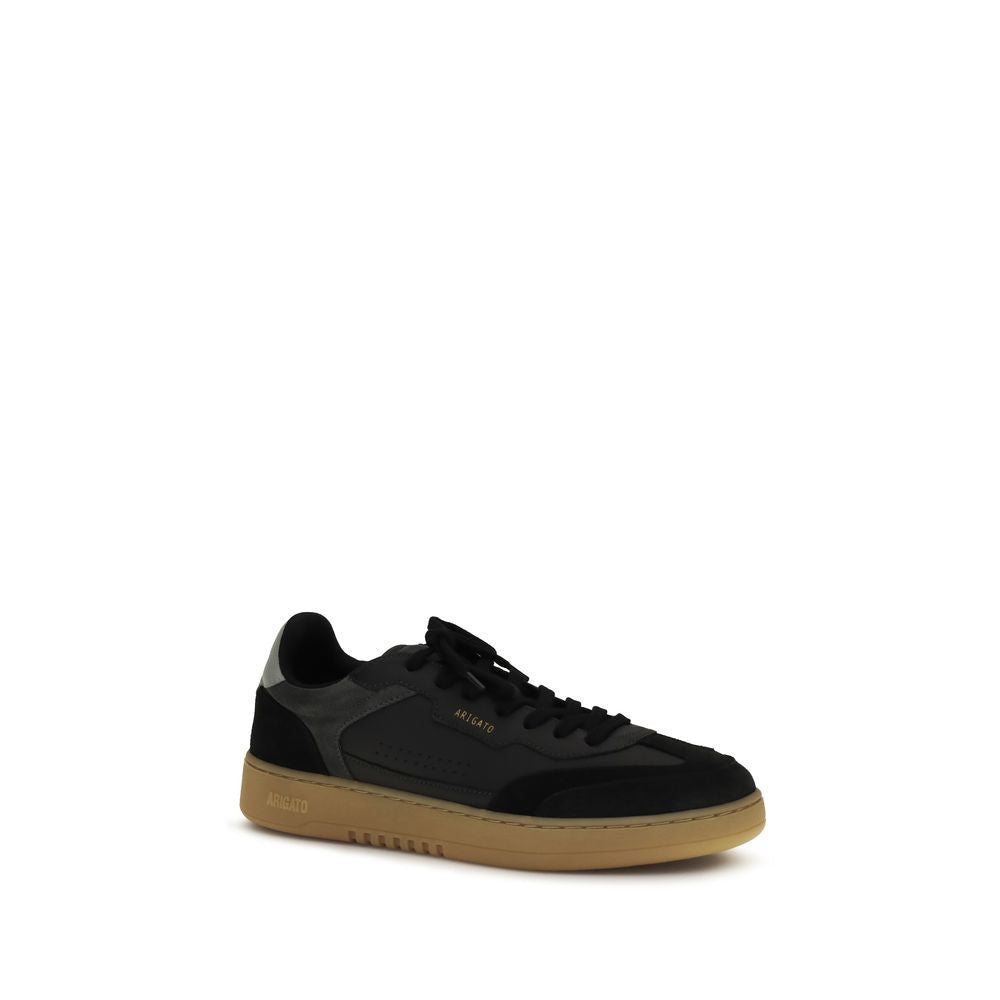 Axel Arigato Schwarze Bos Taurus Kalbsleder Low-Top-Sneaker