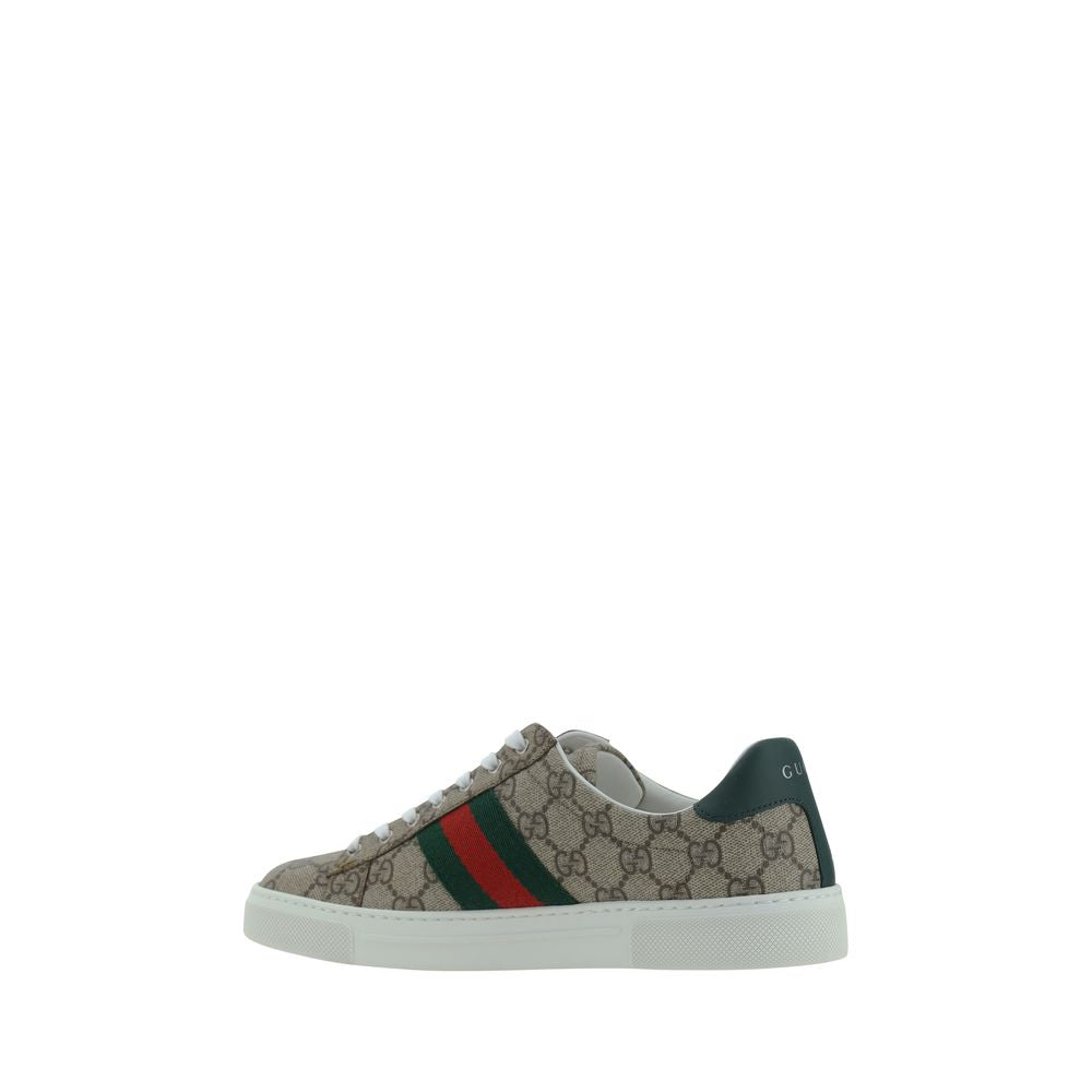 Gucci Mehrfarbige Low-Top-Sneaker aus Polyethylen