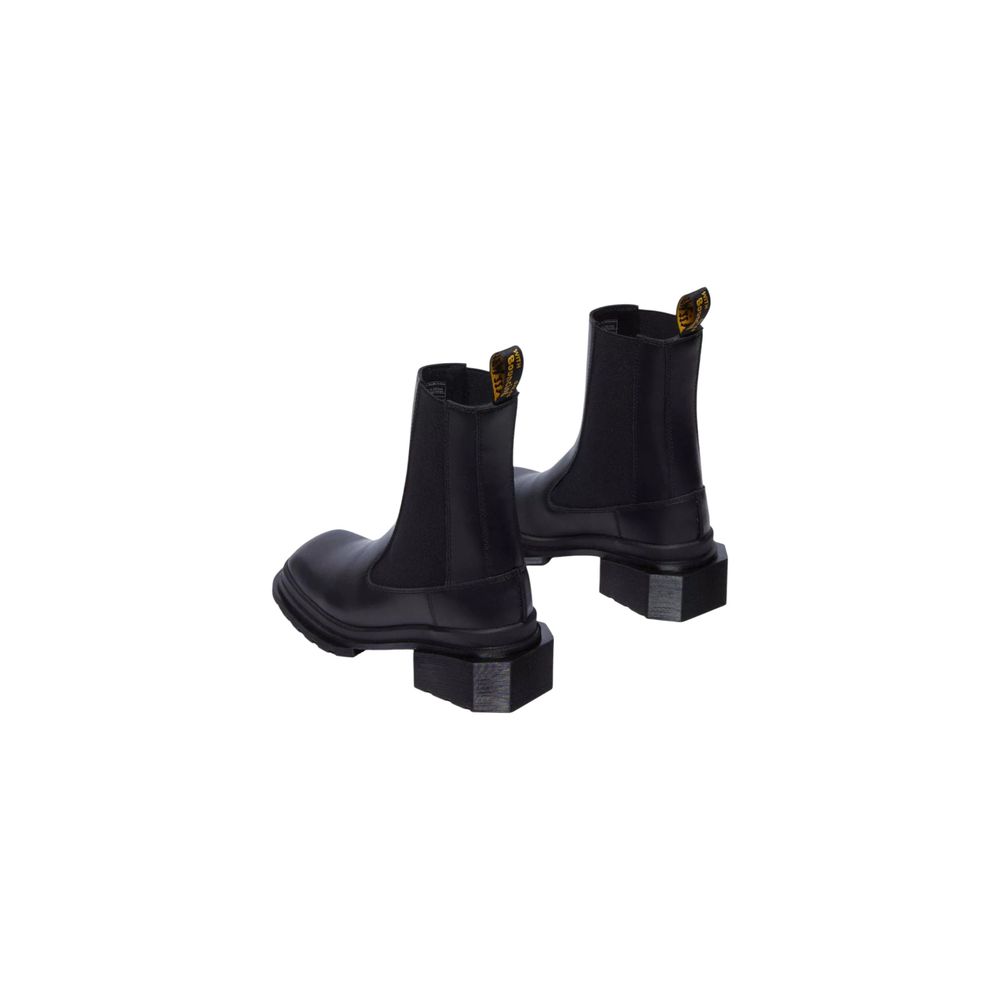 Dr. Martens Schwarze Leder-Stiefeletten