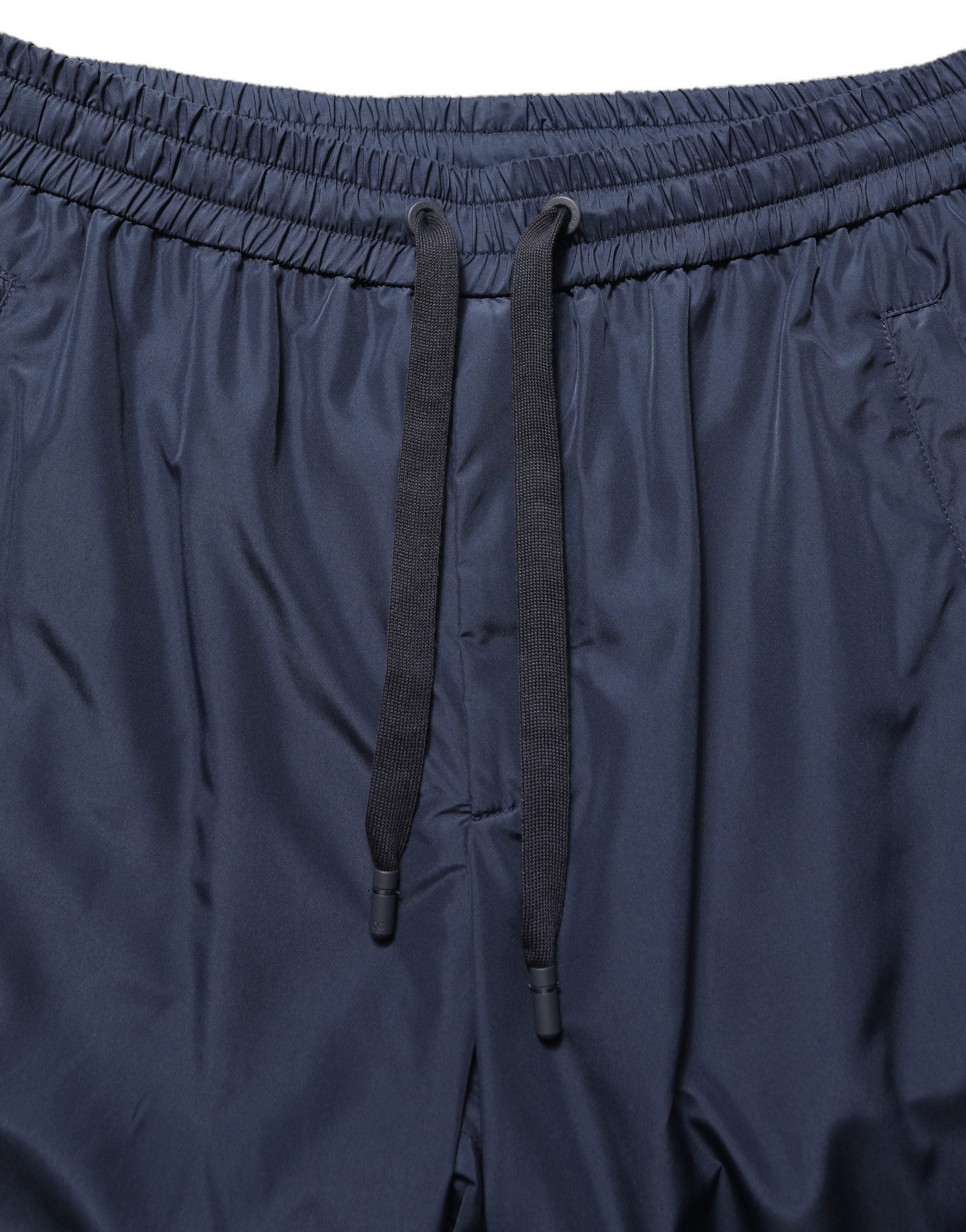 Dolce & Gabbana Dunkelblaue Jogginghose aus Polyester