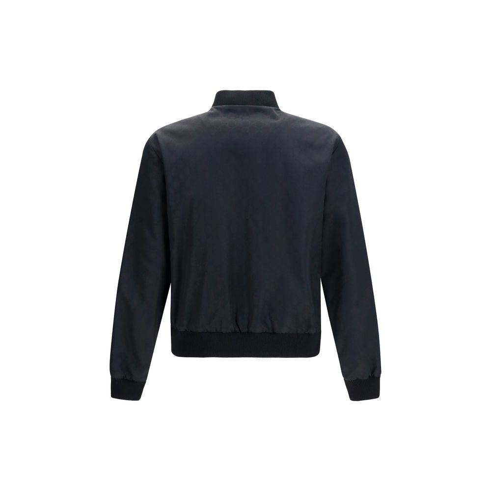 Gucci Schwarzer Bomber aus Polyamid