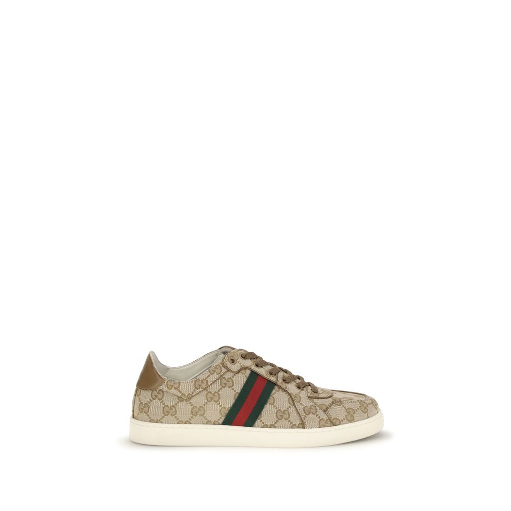 Gucci Beige Stoff-Sneaker