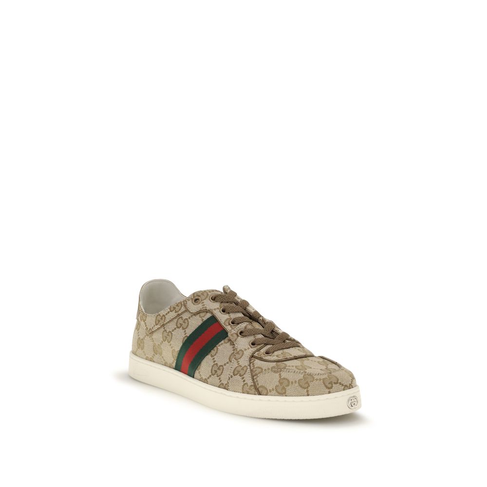 Gucci Beige Stoff-Sneaker