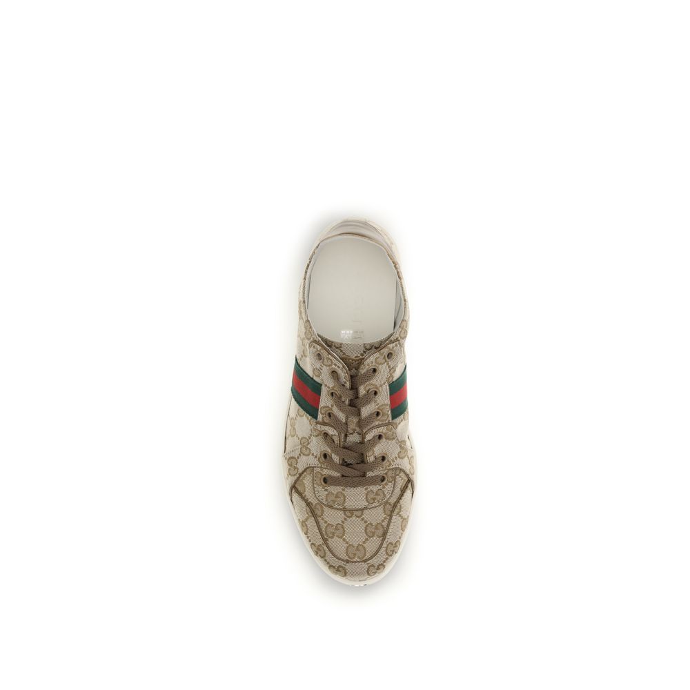 Gucci Beige Stoff-Sneaker