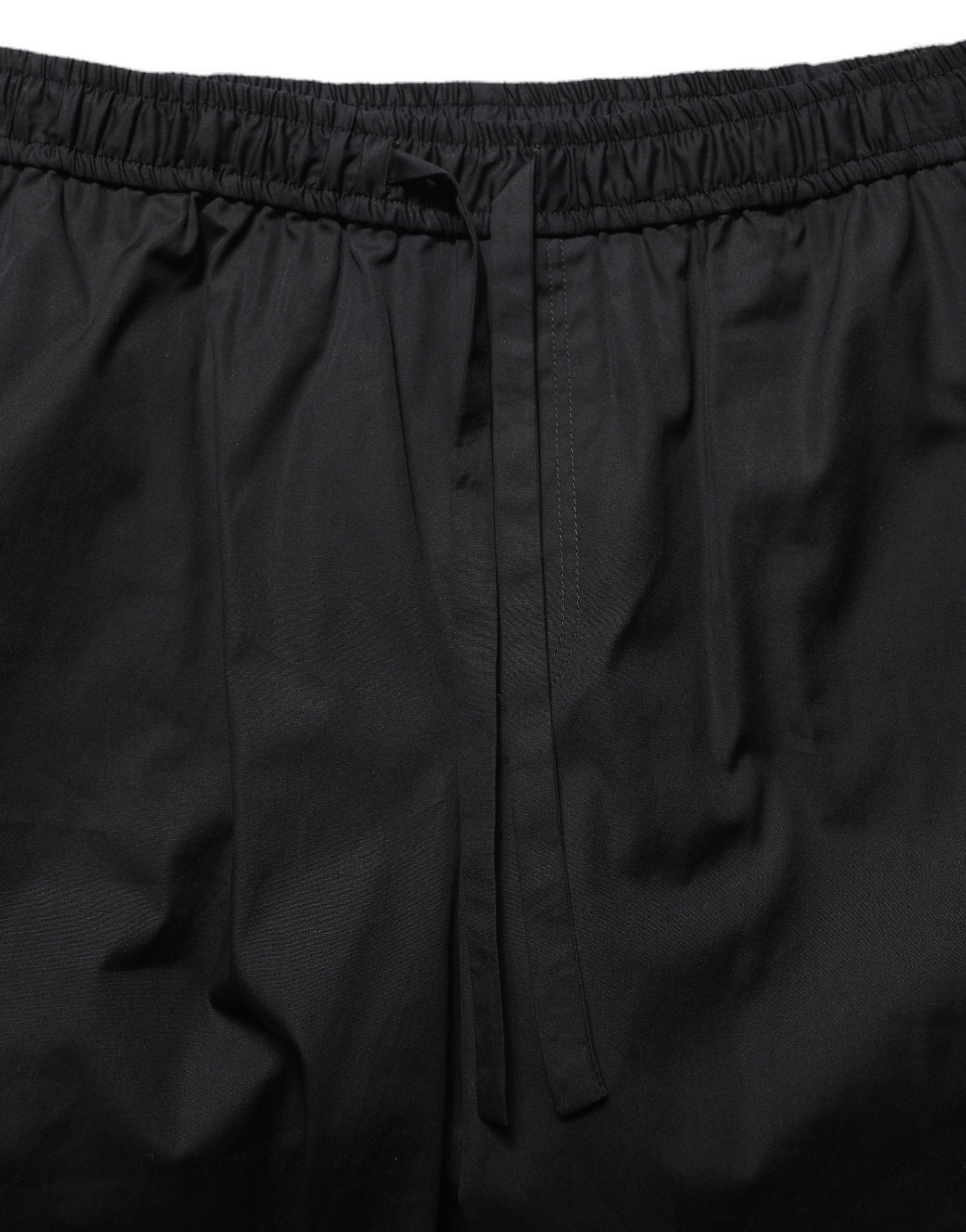 Dolce & Gabbana Schwarz Baumwolle Sweatshorts Männer Bermuda Shorts