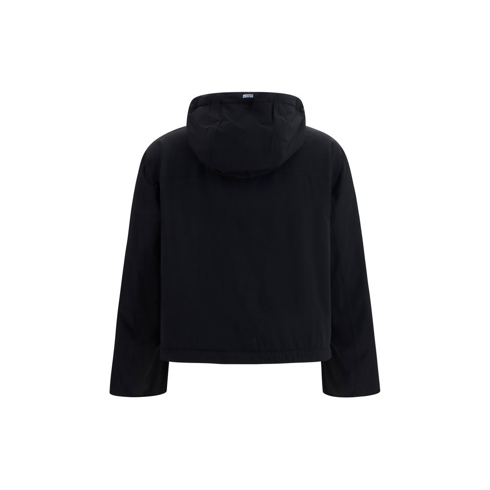 Herno Schwarze Polyamid-Shell-Jacke