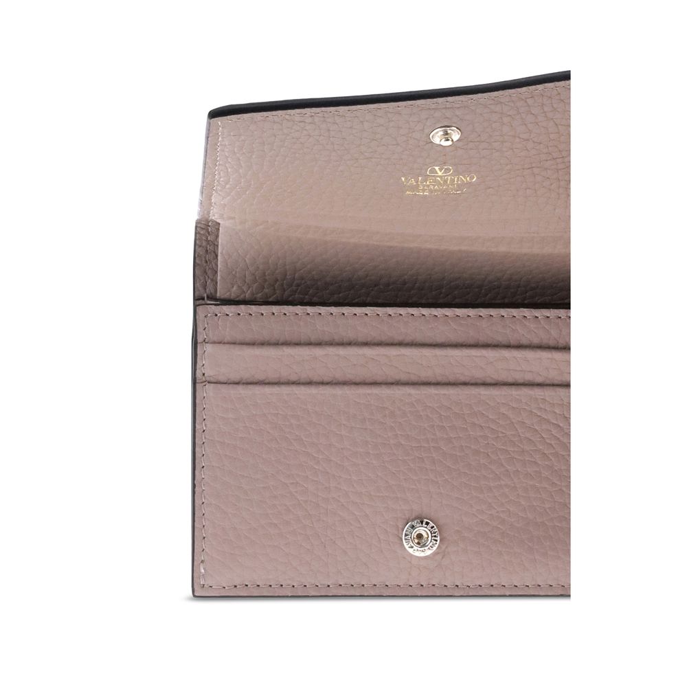 Valentino Garavani Multicolor Calf Leather Bos Taurus Geldbörse