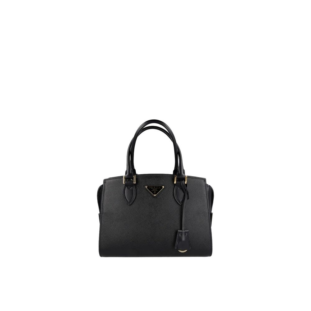 Prada Schwarze Kalbsleder-Handtasche