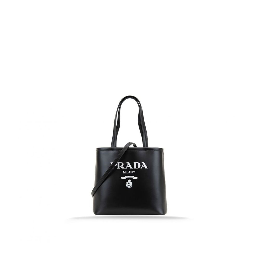 Prada Schwarze Kalbsleder-Tasche