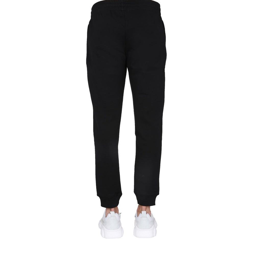 Moschino Couture Schwarze Baumwoll-Jogginghose (Trainingshose)